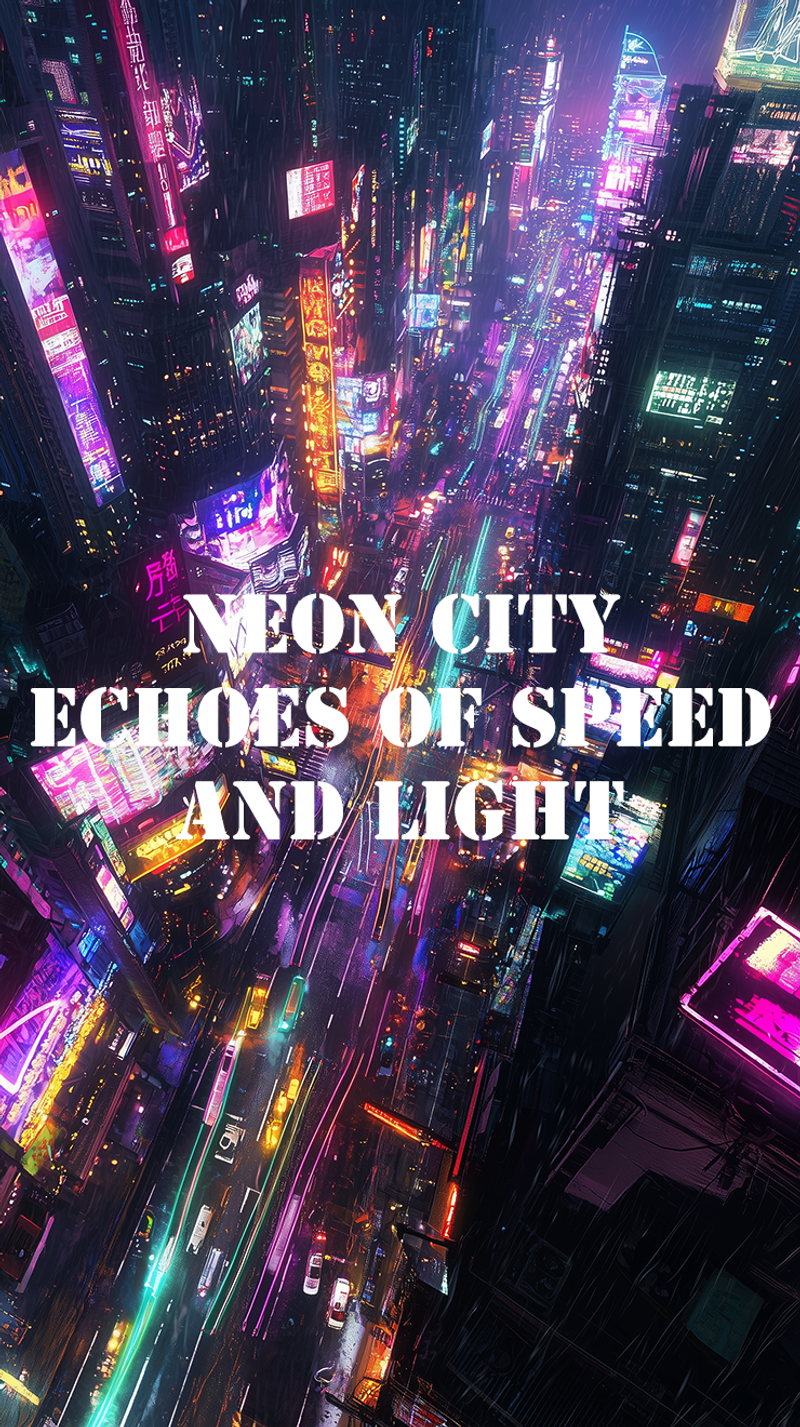 Neon City: Echoes of Speed and Light