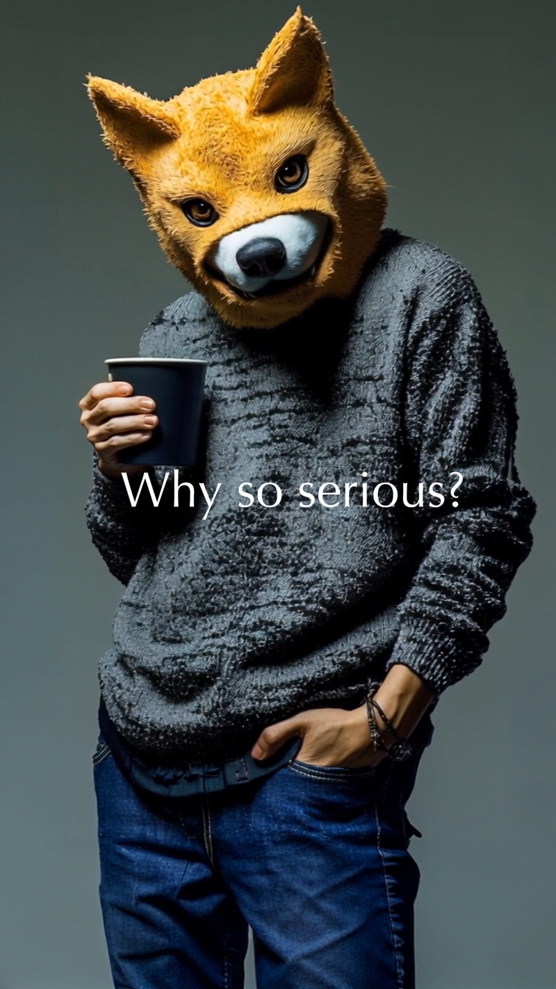 Why so serious? Life is short.