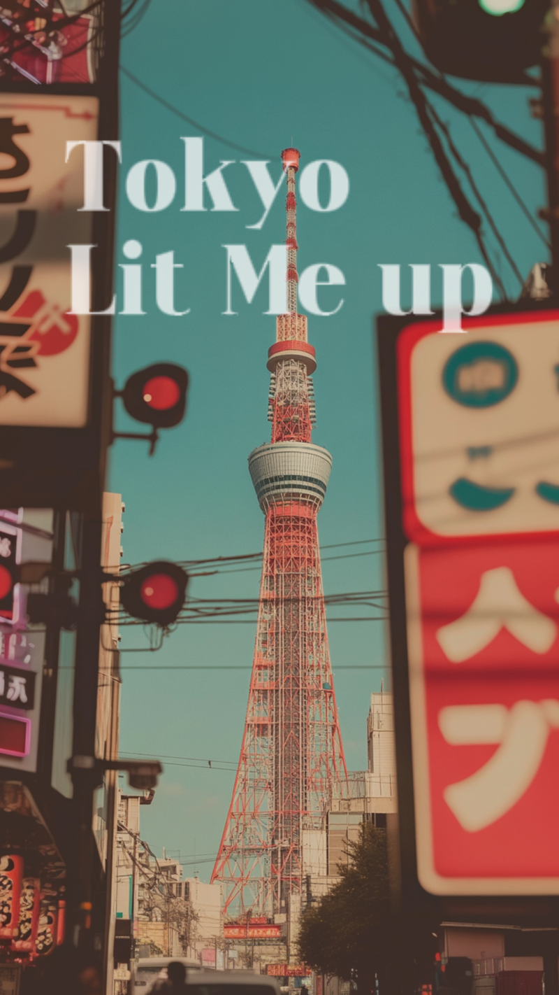 Tokyo lit me up